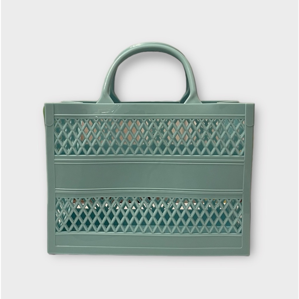 TQTA - Jelly Beach Tote Handbag.